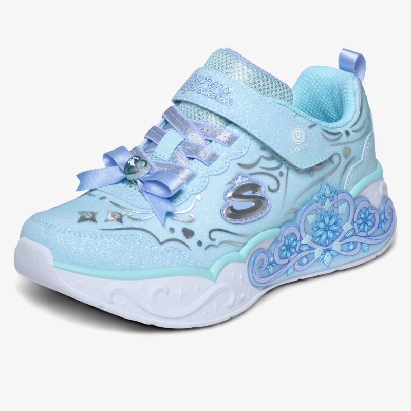 Leichter Sneaker mit klettverschluss, verstellbarer Schnürung und gepolsterter Innensohle für hohen Tragekomfort