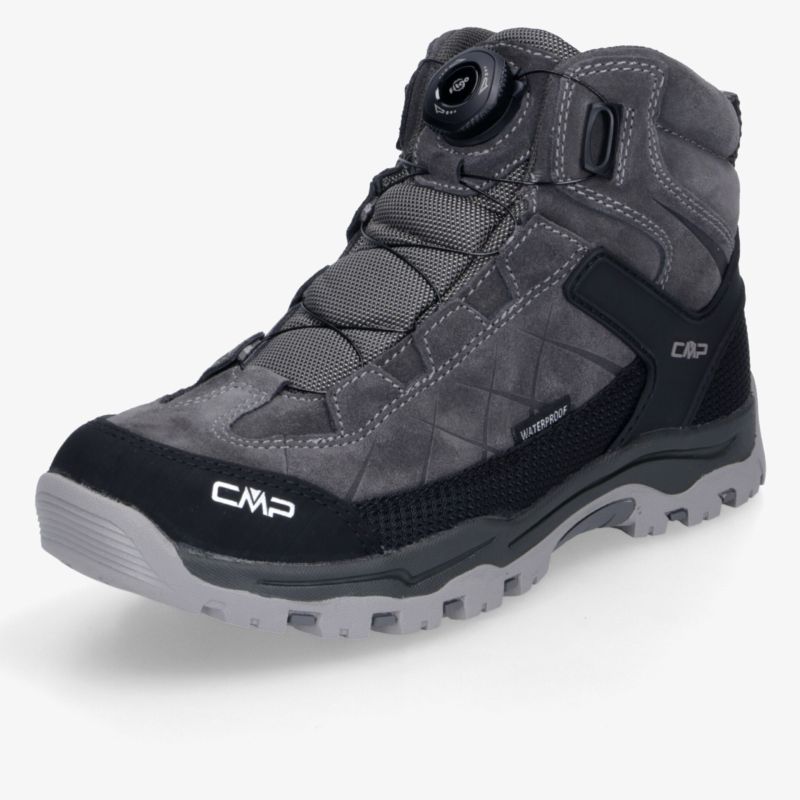 Robuster Outdoor-Wanderschuh mit schnellem Schnürsystem, rutschfester Sohle und atmungsaktivem, wasserdichtem Material