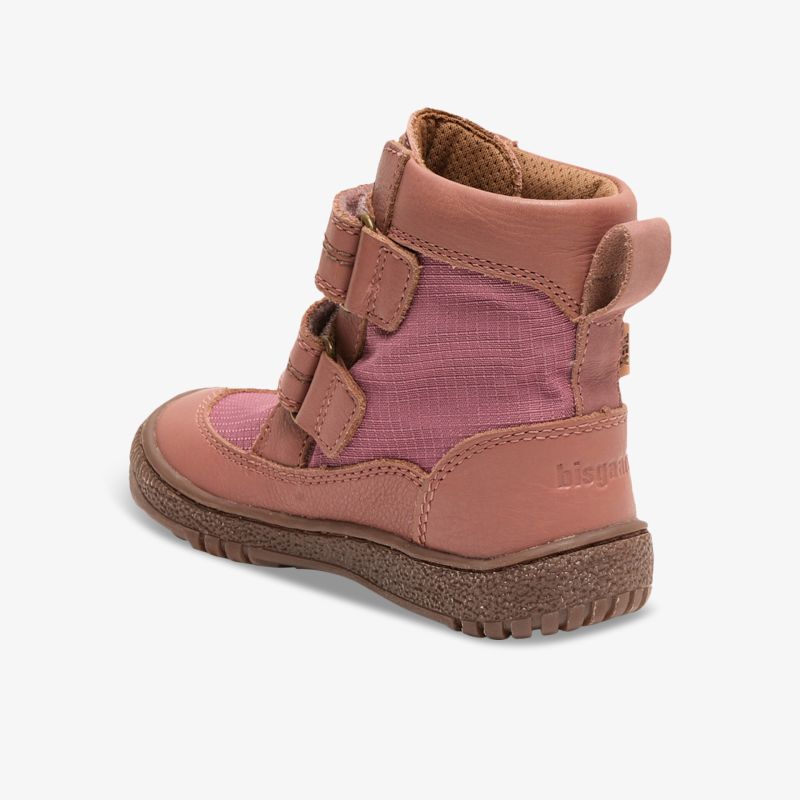 Warmer, robuster Kinder-Winterstiefel mit rutschfester Sohle und praktischen Klettverschlüssen für optimalen Halt
