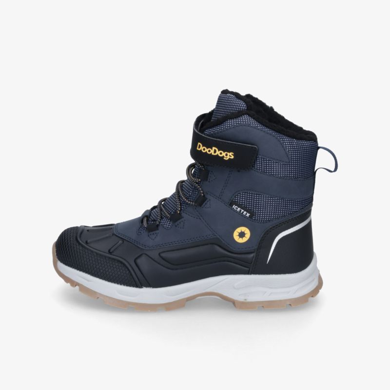 Warmer Winterschuh mit gepolsterter Knöchelstütze und rutschfester Sohle, sportlich und robust für optimalen Halt