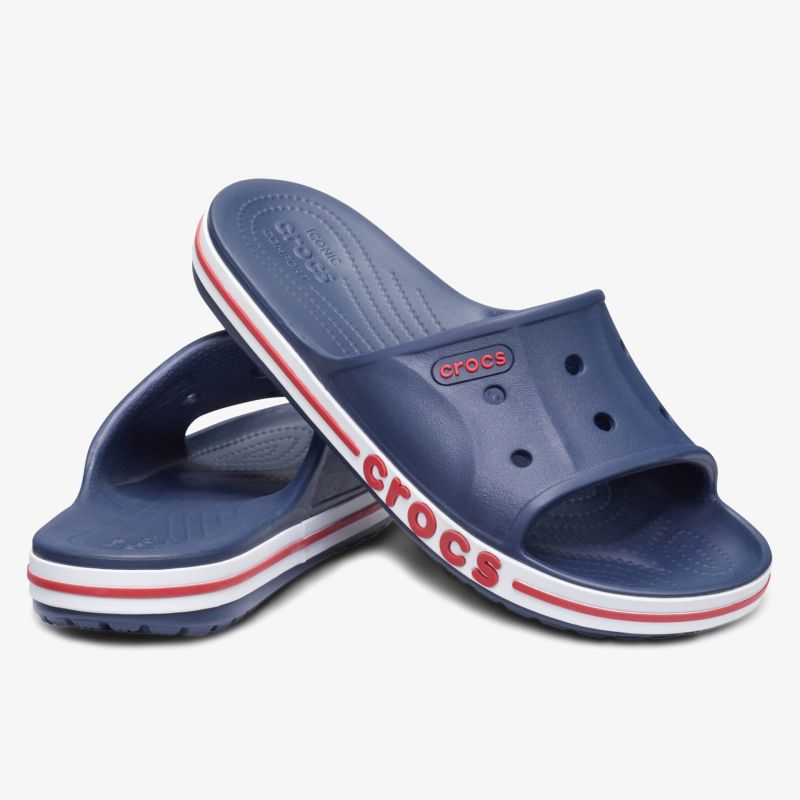 Bequeme, robuste und rutschfeste blaue Sandalen mit sportlichem Design und guter Belüftung