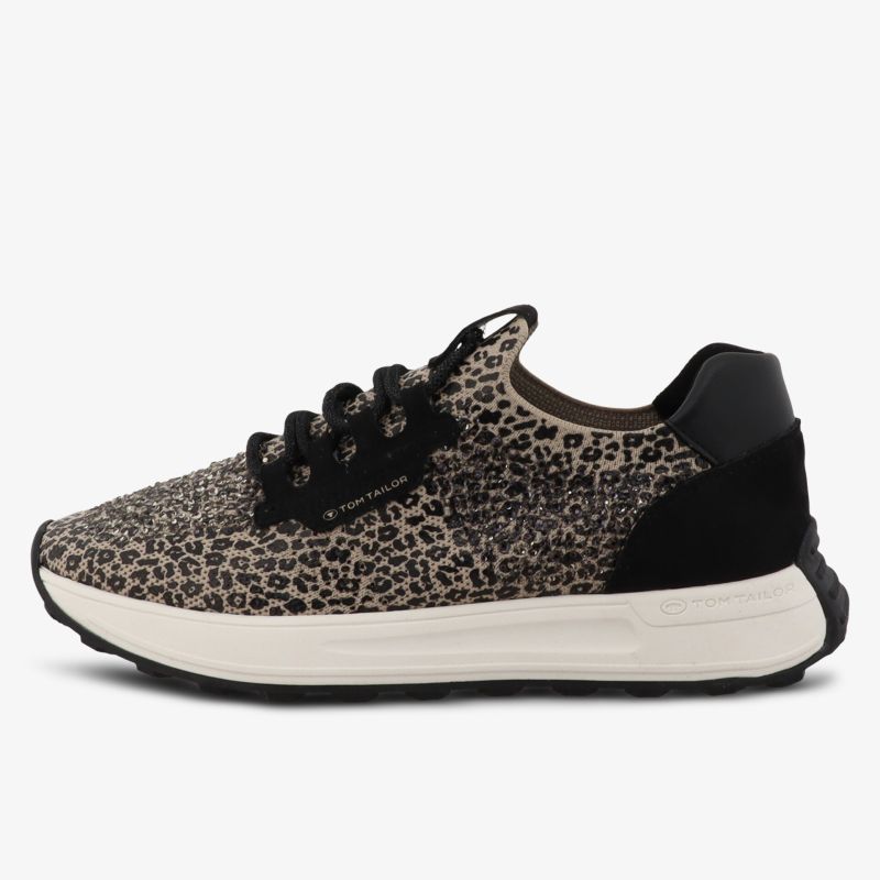 Leichter Sneaker mit animal Print, komfortable Passform und moderner, atmungsaktiver Oberfläche seitlich sichtbar