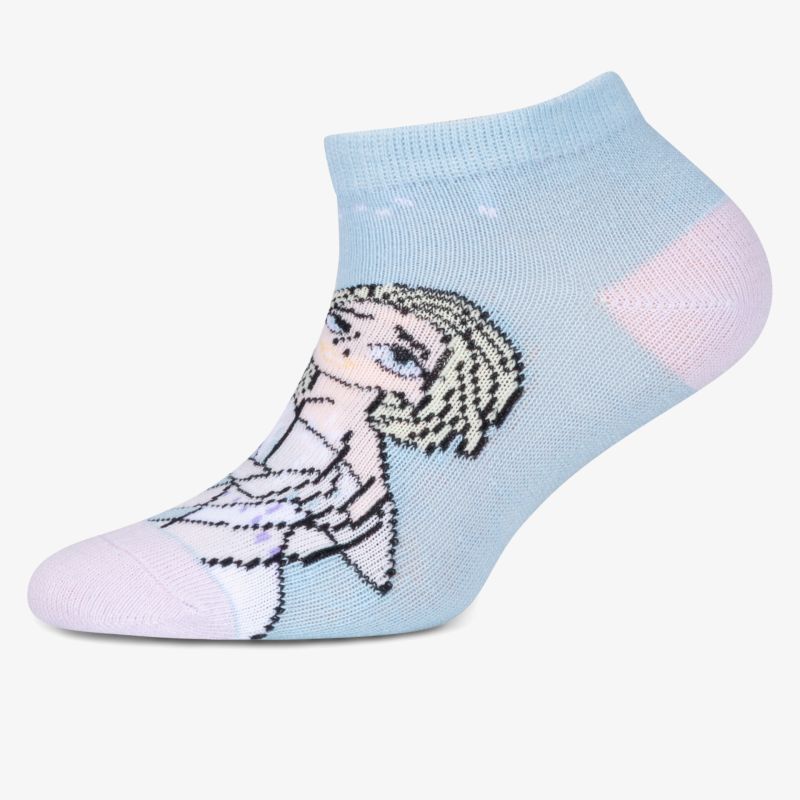 Bequeme Sneaker-Socke aus weichem elastischem Material mit modischem Muster und angenehmem Sitz