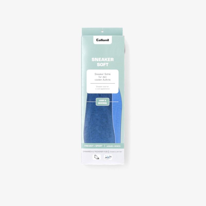 Ergonomische sneakers sohlen einlagen in praktischer Verpackung für optimalen Komfort und Fußunterstützung