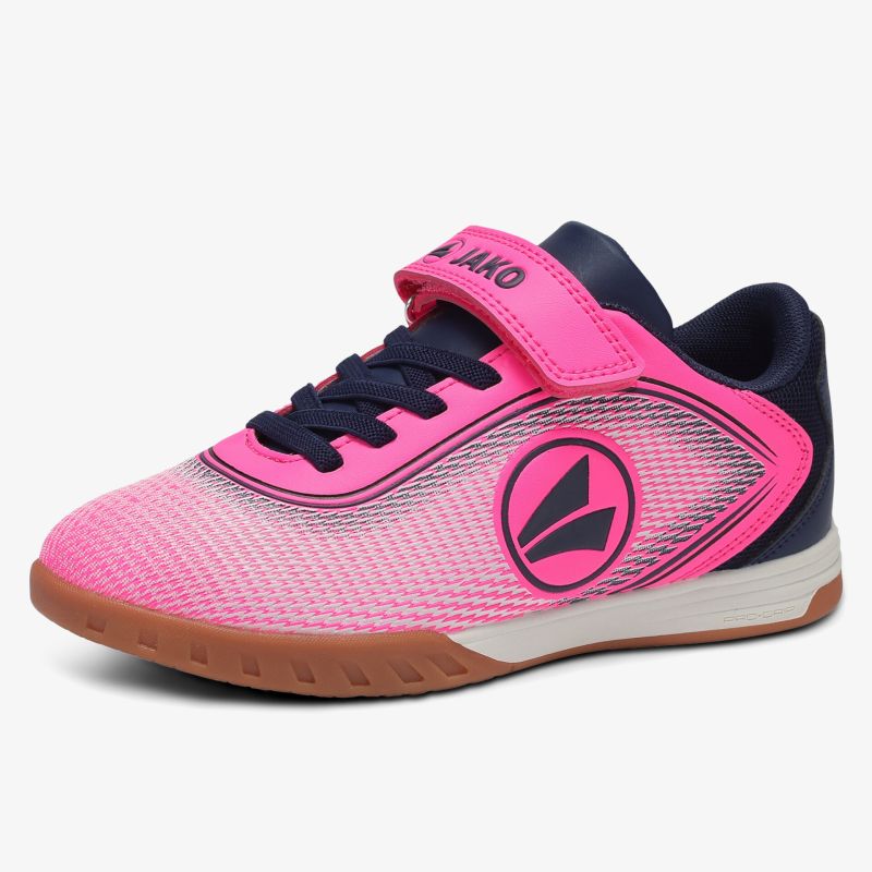 Leichter Sportschuh mit atmungsaktivem Mesh, rutschfester Sohle und bequemem Klettverschluss für optimalen Halt