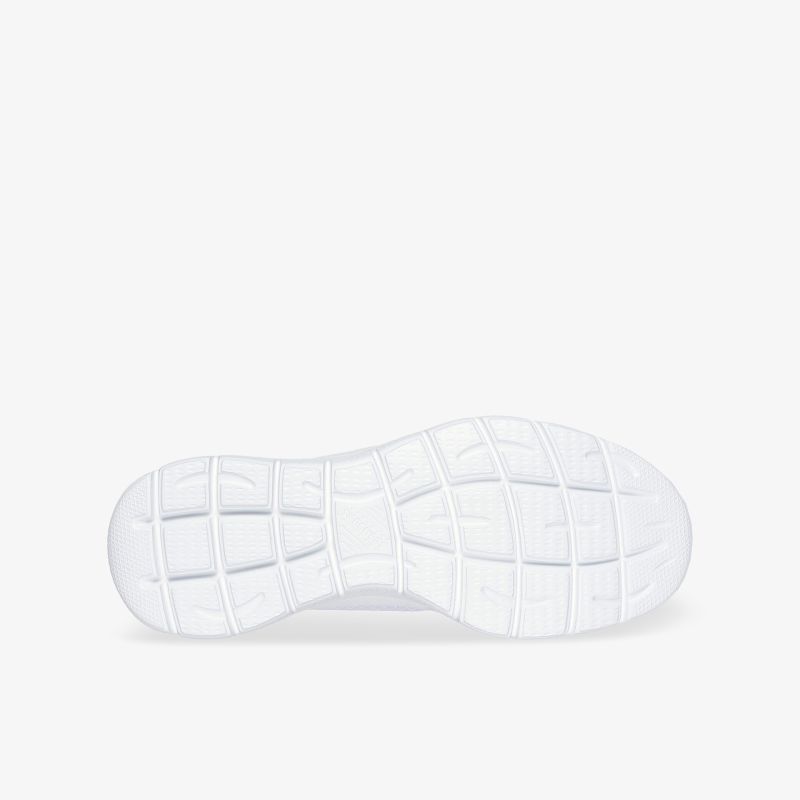 Weiß profilierte Schuhsohle mit rutschfester, flexibler und robuster Struktur für optimalen Halt