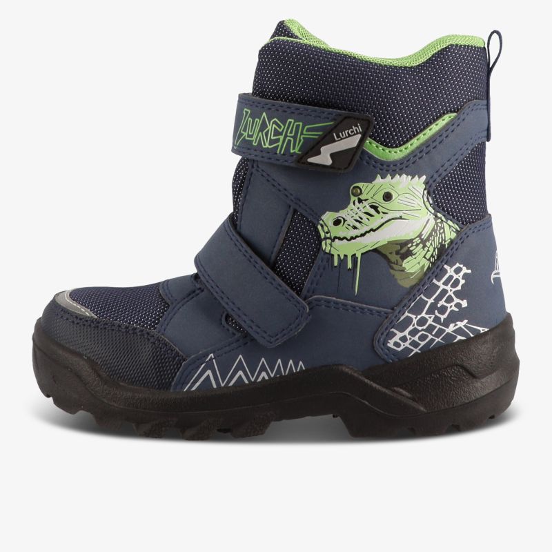 warmer, robuster Winterschuh mit rutschfester Sohle und reflektierenden Details für sicheren Halt