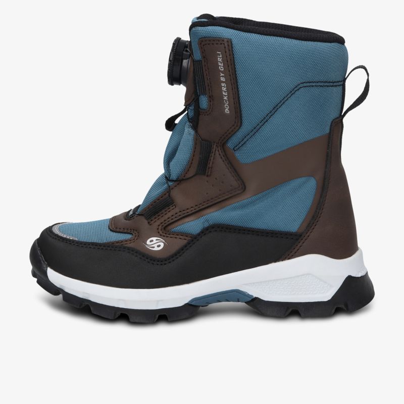 Wasserdichter Outdoor-Stiefel mit warmer Isolierung, rutschfester Sohle und robustem Design für kalte Bedingungen