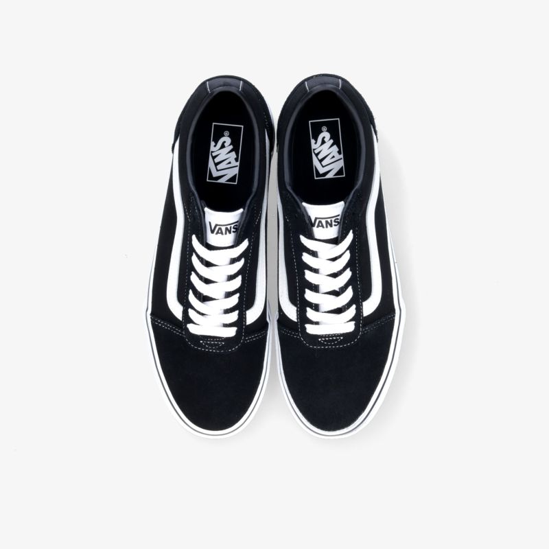Schwarze und weiße Schnürschuhe mit klassischem Design und bequemer Passform für den alltäglichen Stil.