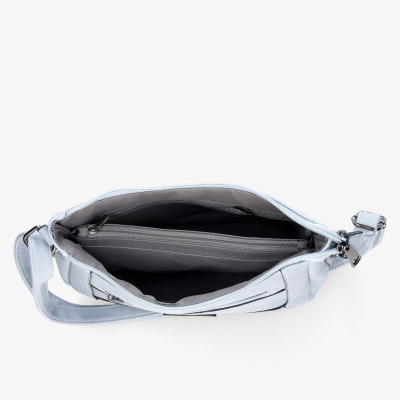 Geräumige Handtasche mit mehreren Fächern und Reißverschluss, übersichtliche Aufteilung für einfache Organisation