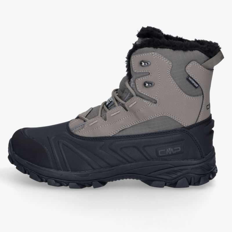 Robuste Winterstiefel mit wasserdichtem Obermaterial und isolierendem Innenfutter. Perfekt für Outdoor-Aktivitäten.