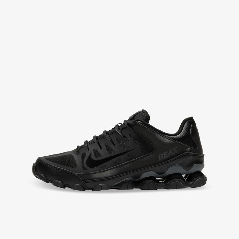 Sportlicher schwarzer Laufschuh mit stoßdämpfender Sohle und bequemem, leichtem Design für optimale Leistung