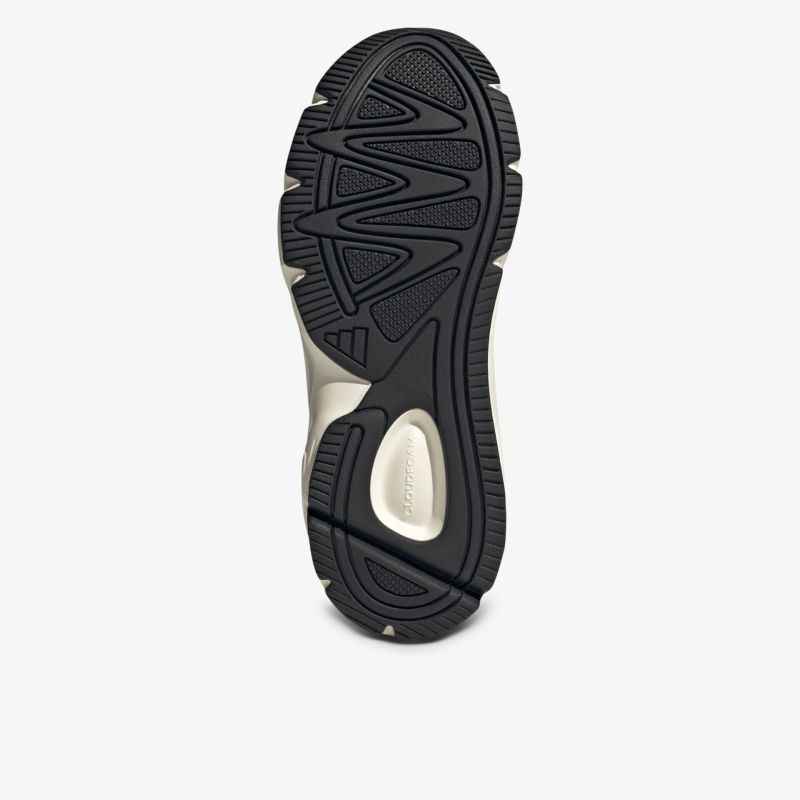 Detailaufnahme der robusten und rutschfesten Schuhsohle mit gutem Profil für sicheren Halt.