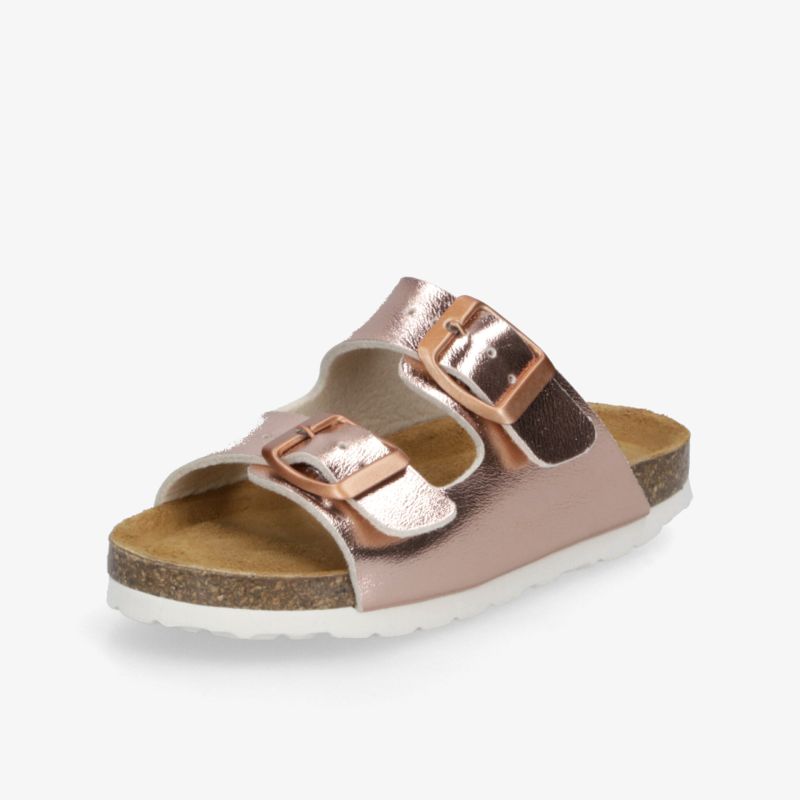 Bequeme Sandale mit zwei verstellbaren Schnallen und weichem Fußbett für optimalen Tragekomfort