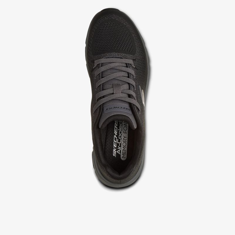 Leichter, atmungsaktiver Sneaker mit bequemer Passform und sportlichem Design in schwarzer Farbe
