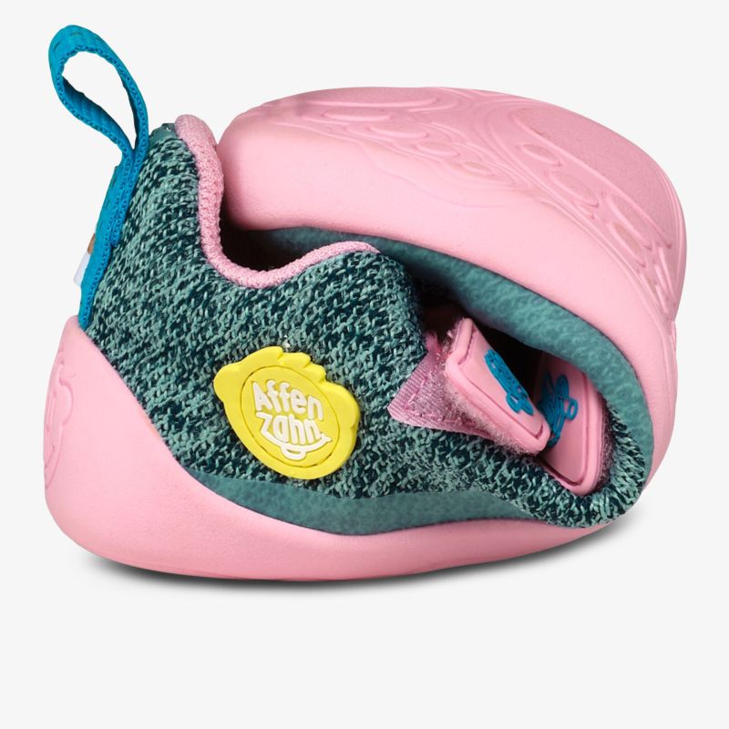 Flexible und weiche Kinderschuhsohle in bunten Farben, perfekt für bequemen und sicheren Halt