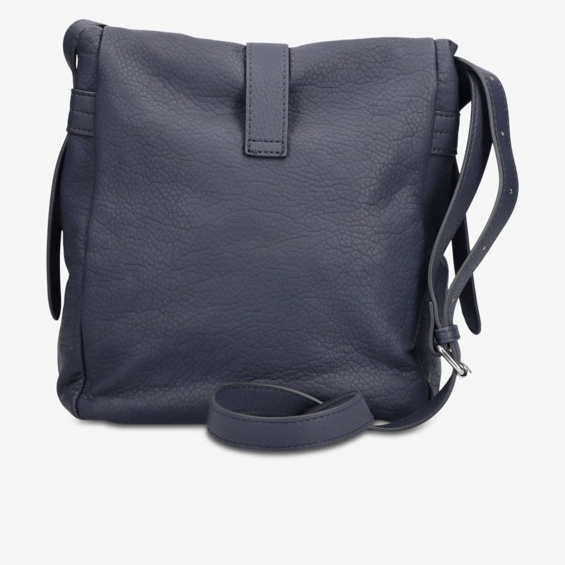 Elegante, kompakte Umhängetasche aus Leder mit verstellbarem Riemen für vielseitigen Einsatz