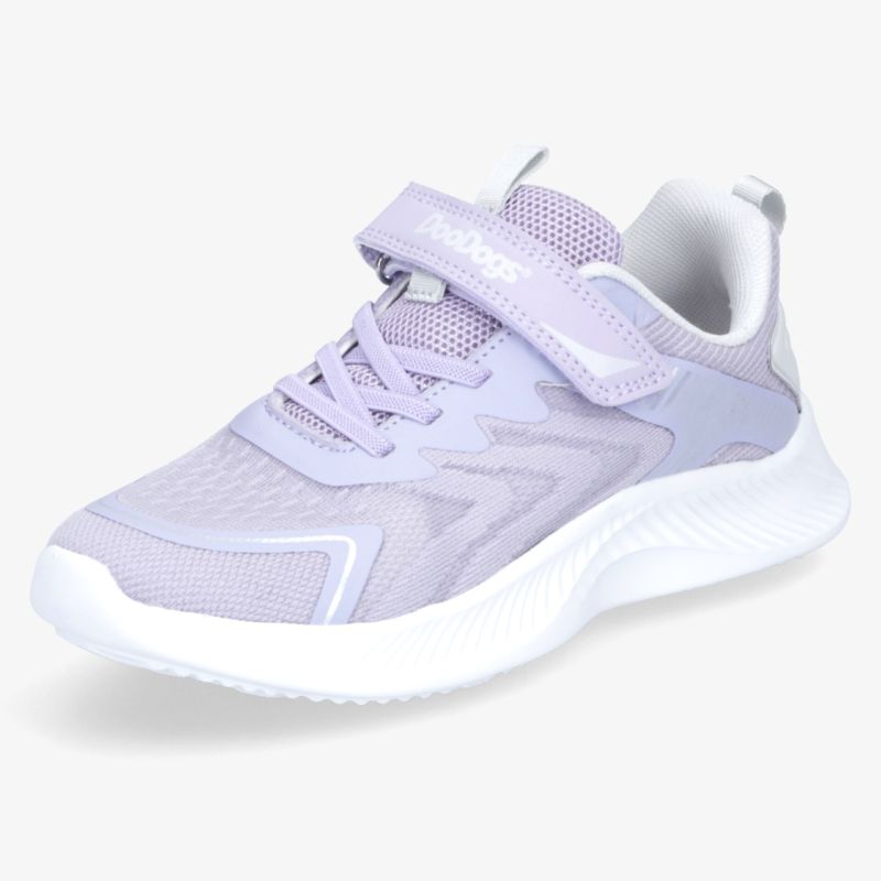 Leichter Sportschuh mit atmungsaktiven Mesh, rutschfester Sohle und Klettverschluss für optimalen Komfort und Halt