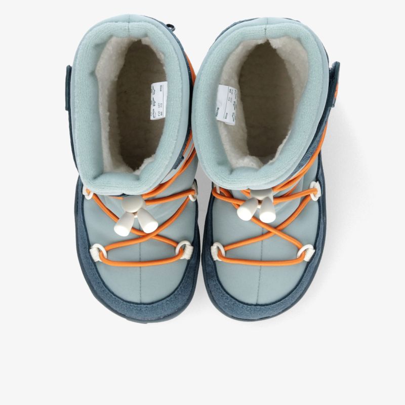 Warme gefütterte Schlupfstiefel mit rutschfester Sohle und robustem Design, bequem und wetterfest für kalte Tage