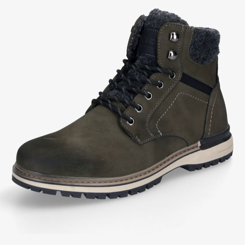 Stylischer Stiefel mit warmem Innenfutter und griffiger Sohle für besten Komfort bei kaltem Wetter.