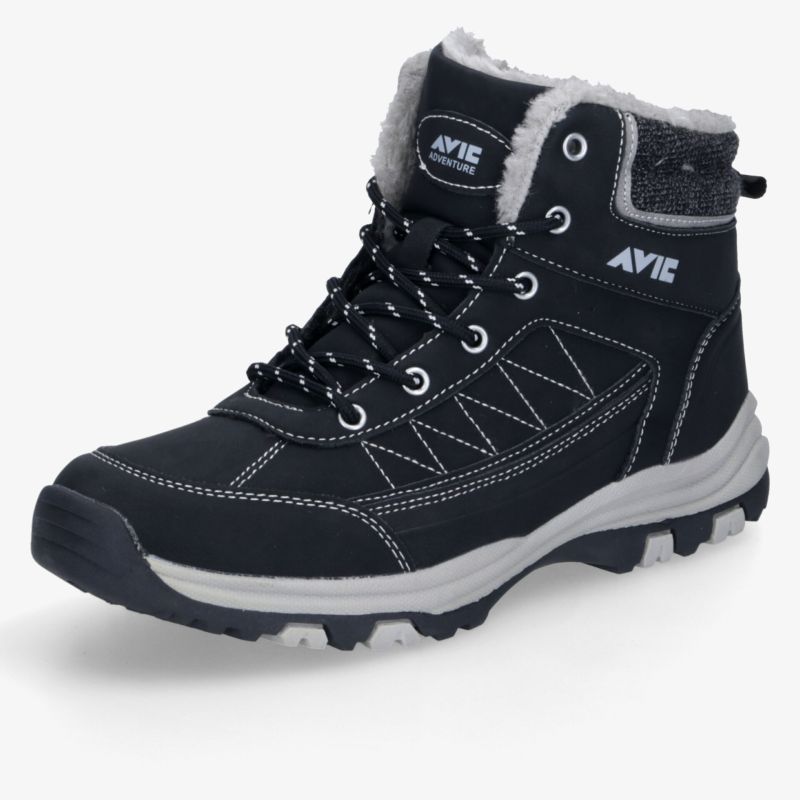 Warme und robuste Wanderschuhe mit wasserdichtem Design und rutschfester Sohle für optimalen Komfort und Halt.