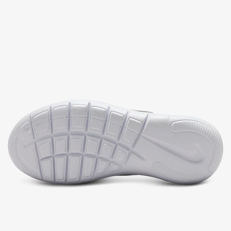 Weiße rutschfeste und leichte Schuhsohle mit flexiblem Profil für sicheren Halt