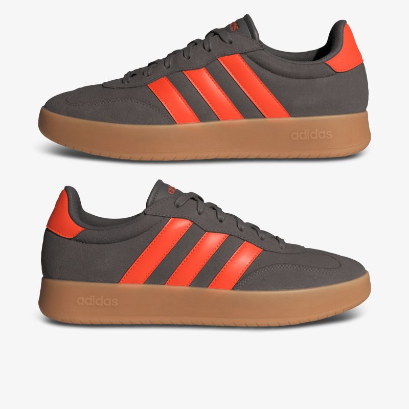 Bequeme und sportliche Sneaker mit robusten Sohlen und auffälligen farblichen Akzenten