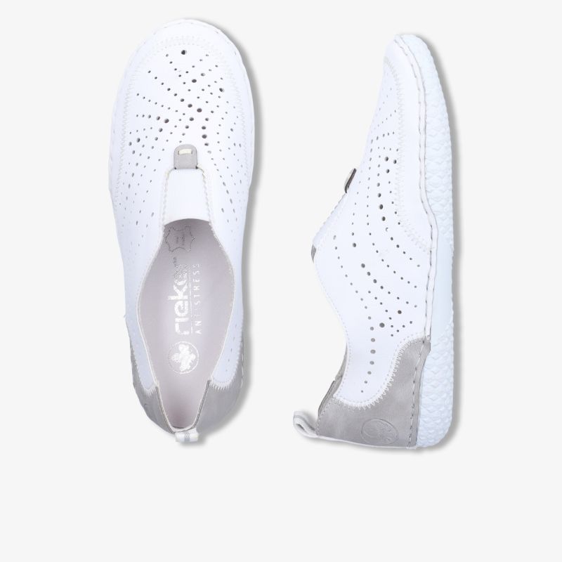 Atmungsaktiver leichter Schuh mit perforiertem Design und rutschfester Sohle für optimalen Komfort
