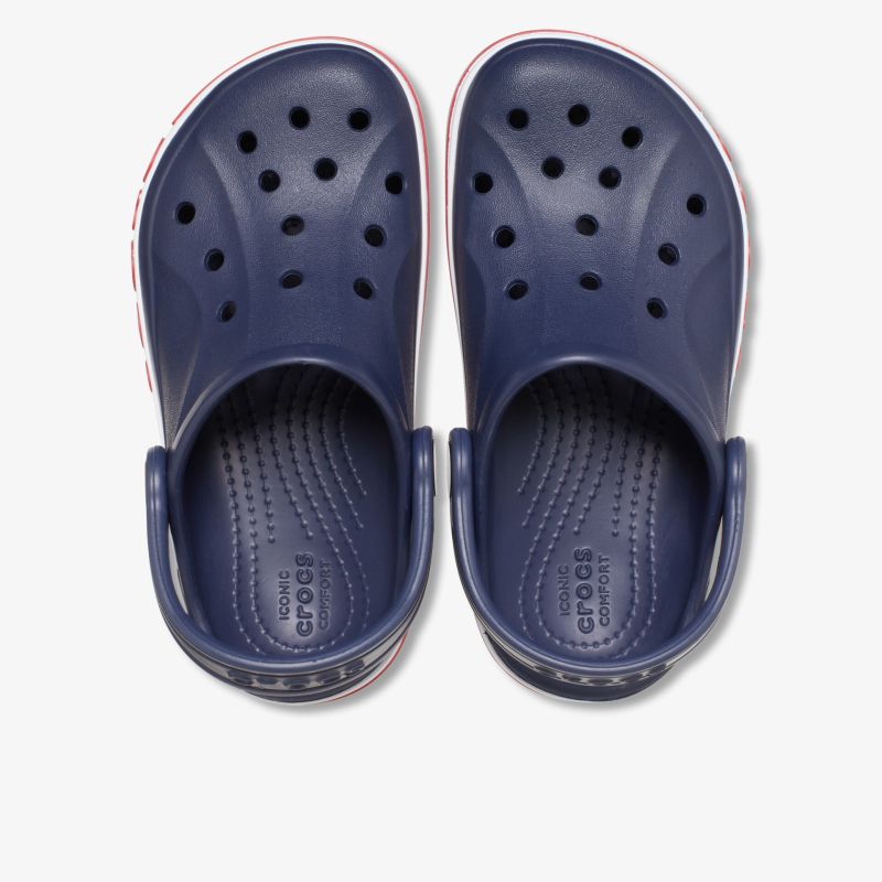 Robuste und atmungsaktive blaue Clogs mit komfortabler Passform und rutschfester Sohle