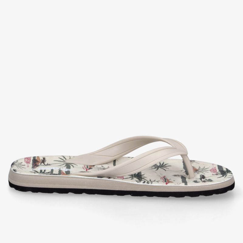 Leichter, bequemer Flipflop mit floralem Muster, rutschfester Sohle und flexiblem Design für warme Tage
