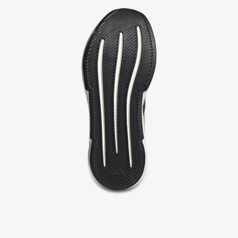 Rutschfeste schwarze Schuhsohle mit langlebigem Profil für optimalen Grip und flexiblen Komfort