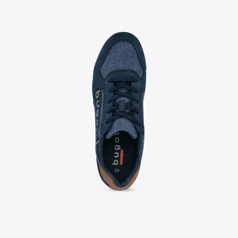 Moderner Sportschuh in Dunkelblau mit bequemer Passform und robustem, rutschfestem Material