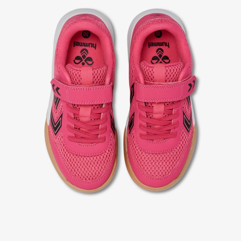 Leichte atmungsaktive Sneaker mit strapazierfähiger Sohle und bequemer Passform im leuchtenden Pink