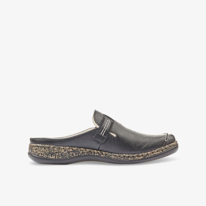 Leichter komfortabler Schuh mit flexibler Sohle und ergonomischem Design in klarer Seitenansicht