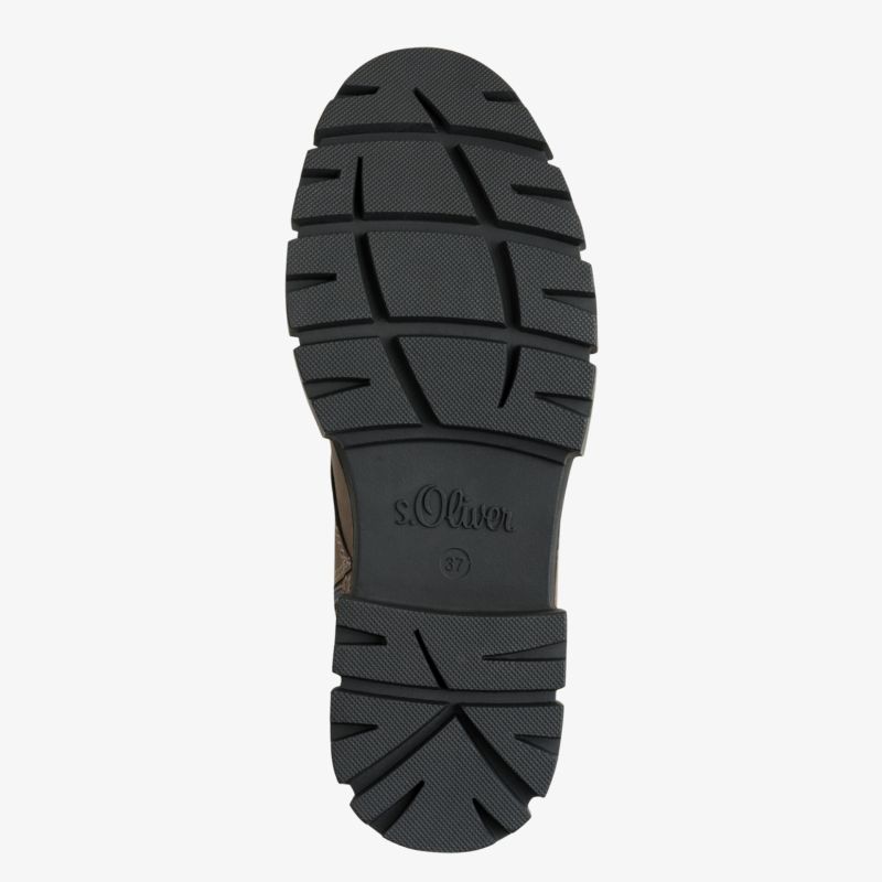 Robuste und profilierte rutschfeste Schuhsohle mit langlebigem Material und verstärktem Laufprofil