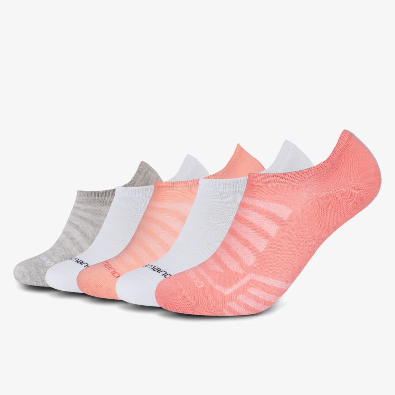 Mehrfarbige atmungsaktive Sneakersocken im 6er-Pack, weich und elastisch für hohen Tragekomfort bei sportlichen Aktivitäten