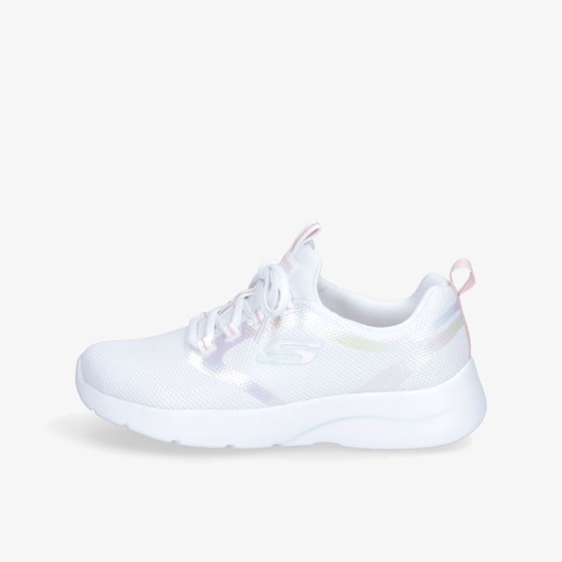 Moderner weißer Sneaker mit schnittigem Design und dick gepolsterter Sohle für maximalen Komfort und Stil.
