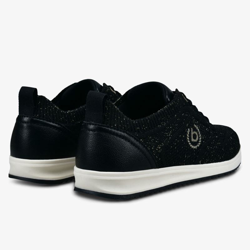 Stilvolle schwarze Schuhe mit bequemer Passform und langlebiger Sohle, ideal für Alltag und Freizeit.