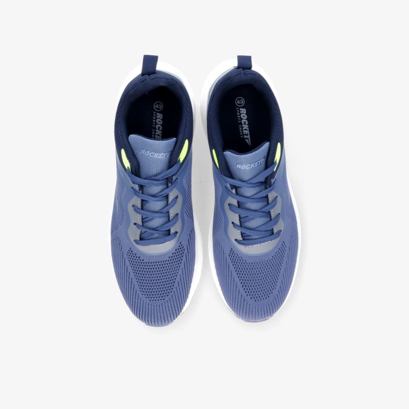 Leichte Sportschuhe in Blau mit atmungsaktivem Material und rutschfester Sohle, bequeme Polsterung für optimalen Tragekomfort