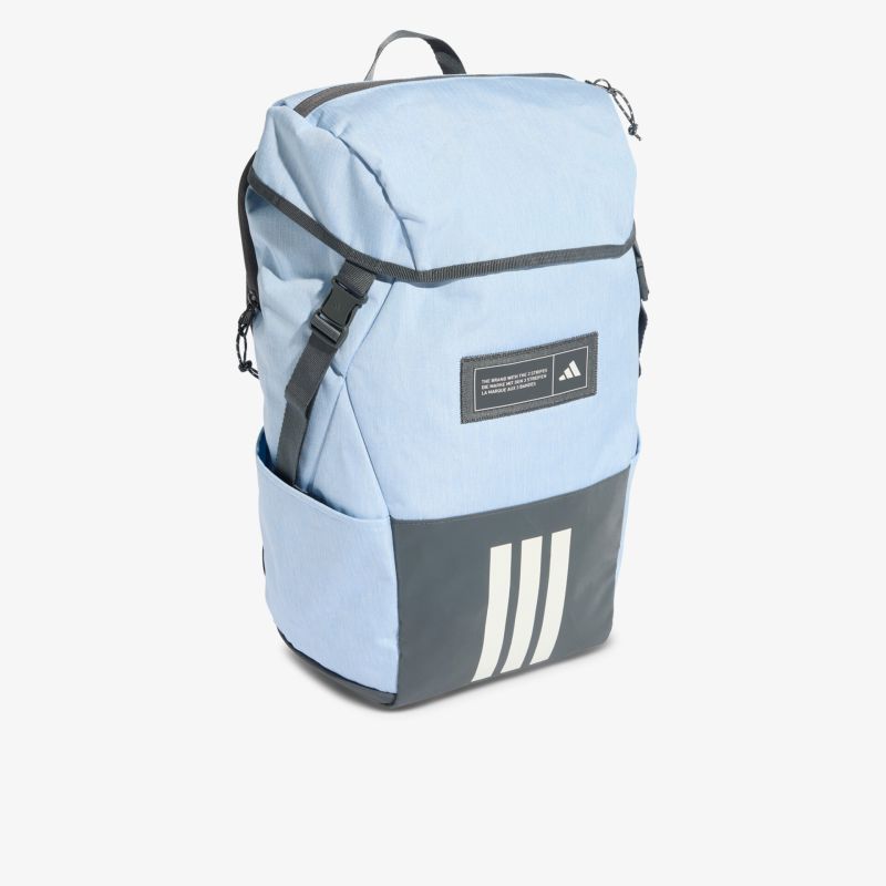 Moderner funktionaler Rucksack in Blau mit robustem Material und praktischem Stauraum