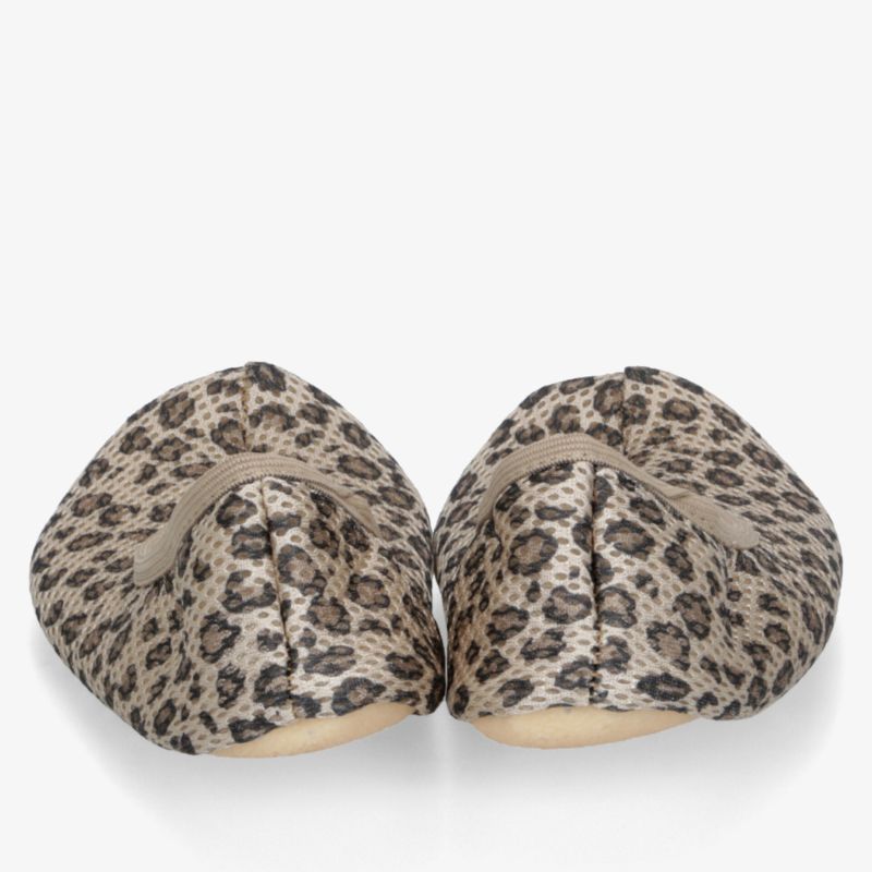 Elegante spitze Ballerinas mit modischem Leopardmuster, bequem und vielseitig kombinierbar