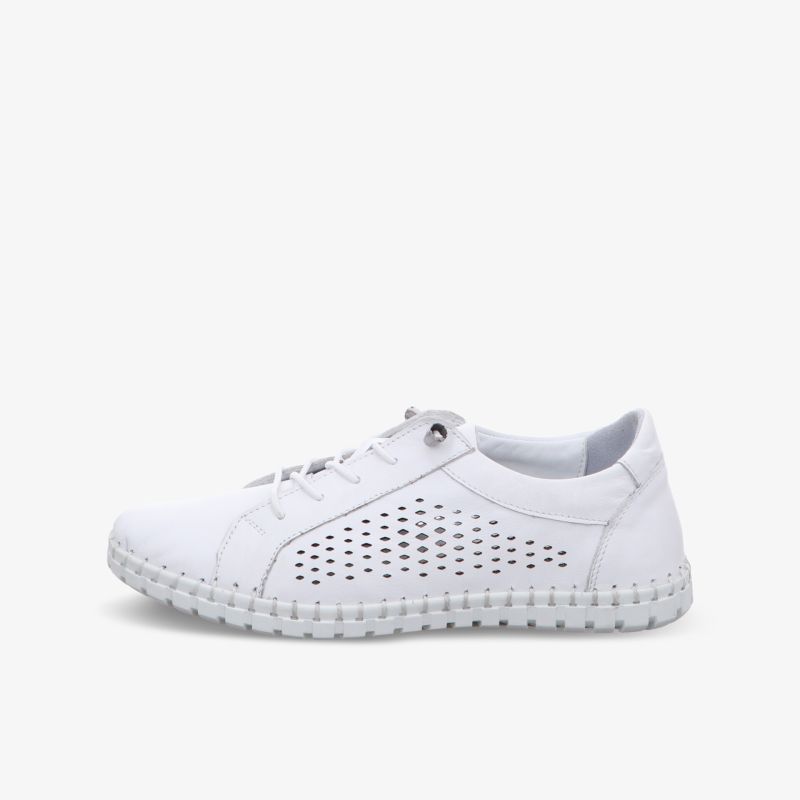 Leichter Sneaker mit perforiertem Design und flexibler, rutschfester Sohle für hohen Tragekomfort