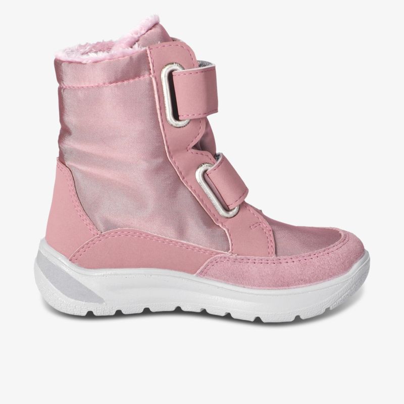 gefütterter Winterboot mit Klettverschluss und rutschfester Sohle für sicheren und warmen Tragekomfort
