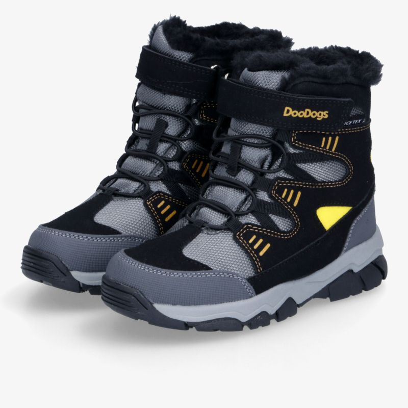 Moderne, robuste Winterstiefel mit rutschfester Sohle und warmem Innenfutter für kalte Tage.