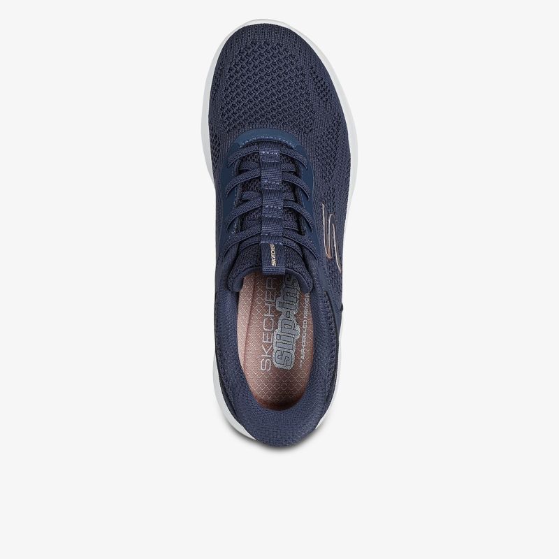 Leichter, atmungsaktiver Laufschuh mit bequemem Sitz und modernem sportlichen Design in dunkler Farbe