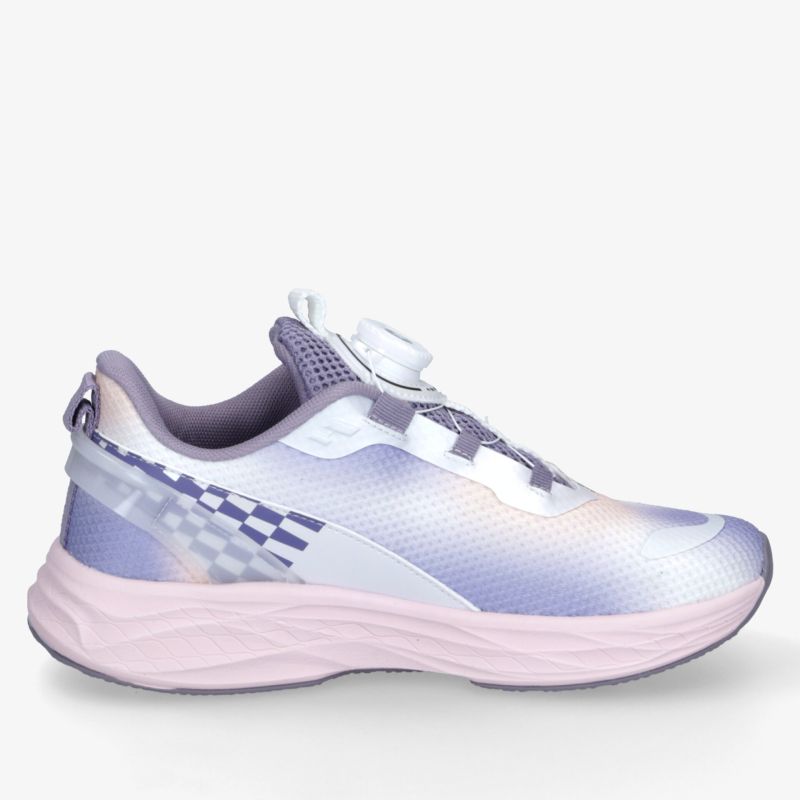 Leichter Sneaker mit stoßdämpfender Sohle und atmungsaktivem, flexiblem Material in modernem Design