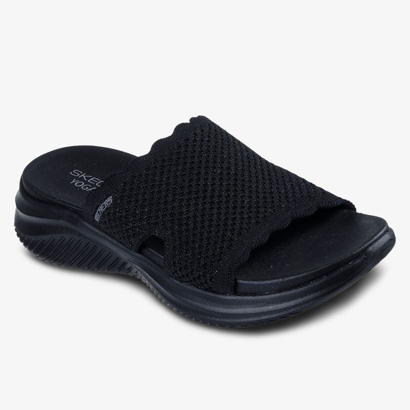 Komfortabler schwarzer Schuh für vielseitige Anlässe mit ergonomischem Design und rutschfester Sohle.
