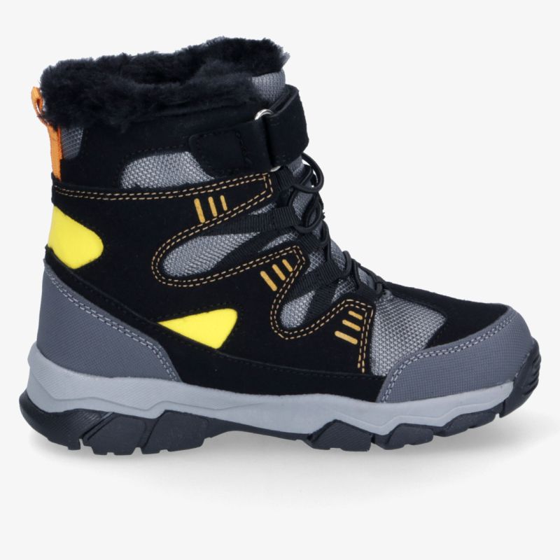 Robuster Outdoor-Schuh mit wasserdichtem Material und warmem Futter, ideal für kaltes Wetter