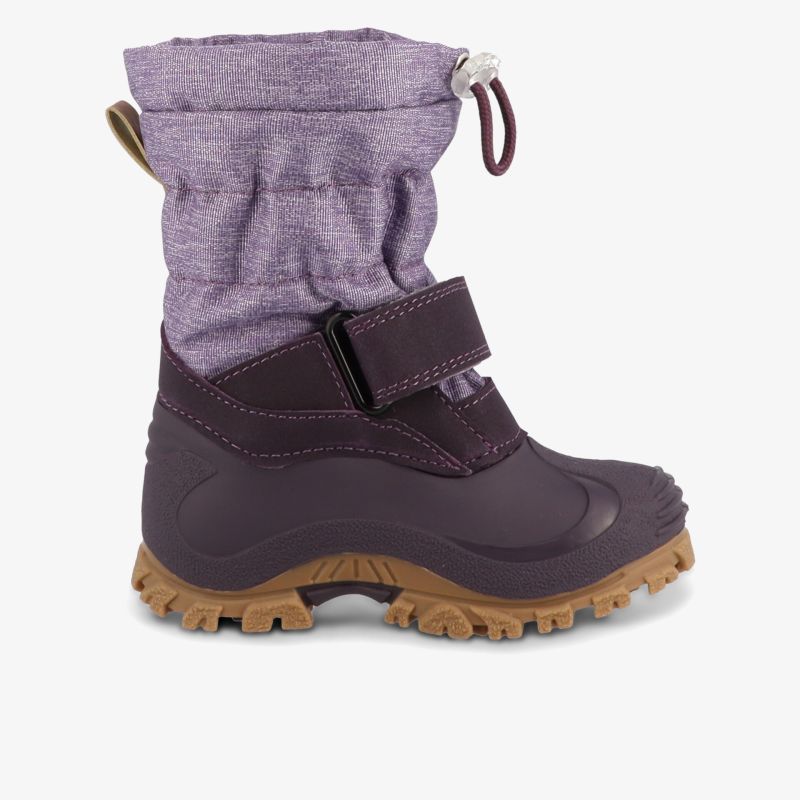 Winterstiefel mit wasserabweisendem Material, warmer Futterstoff und rutschfester Sohle für sicheren Halt