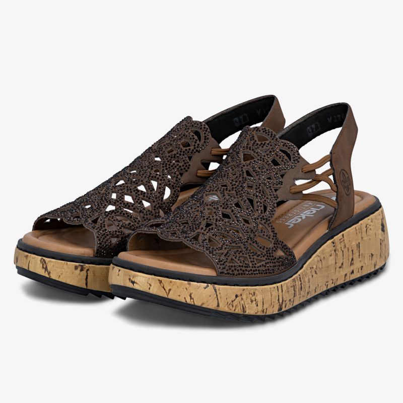 Leichte Sandalen mit komfortabler Korksohle und luftdurchlässigem Design für angenehmes Tragegefühl